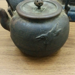 骨董　古美術　鉄瓶　茶...
